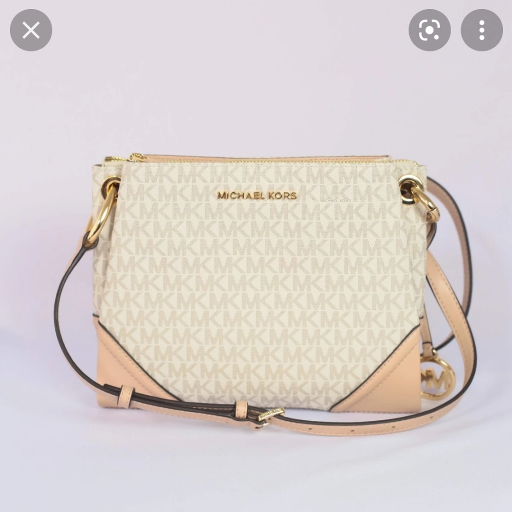 Michael kors nicole logo crossbody bag